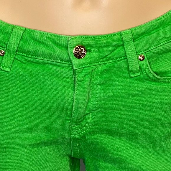 Kate Spade Bright Green Play Hooky Capri Pants Woman's 28 * - Picture 10 of 16